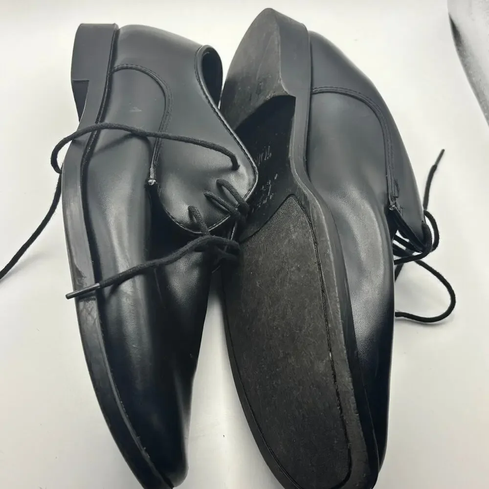 Joseph Abboud Men’s Black Square Toe Dress Shoes Lace Up Formal Size 10M